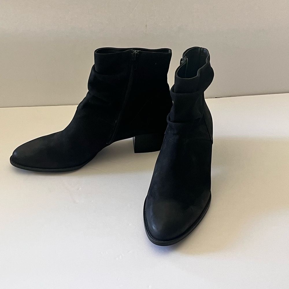 Paul Green Black Ankle Boots Booties - Picture 2 of 6